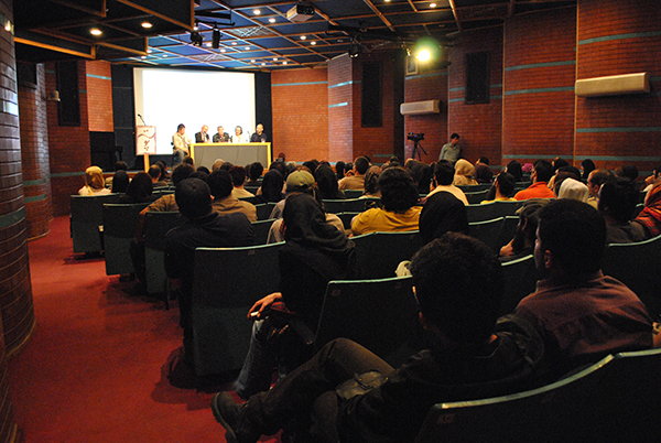 a look at Theater poster in iran- beethoven hall